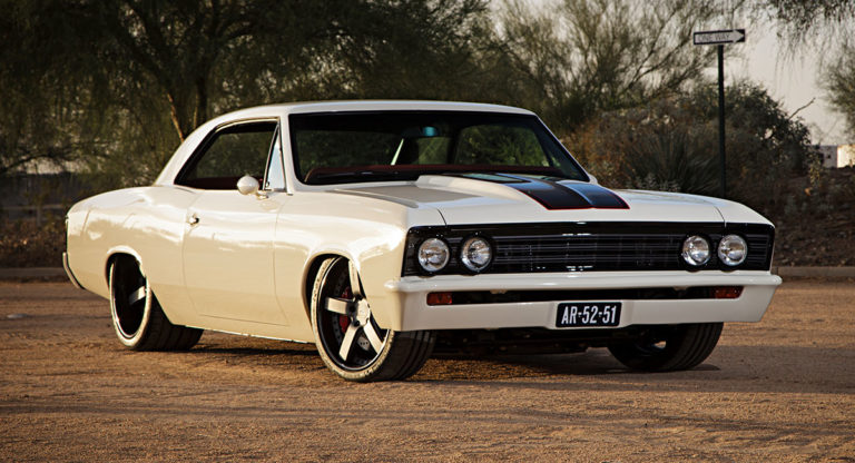 Custom 1967 Chevelle LS3 with Kenne Belle Mammoth Supercharger built by Goolsby Customs