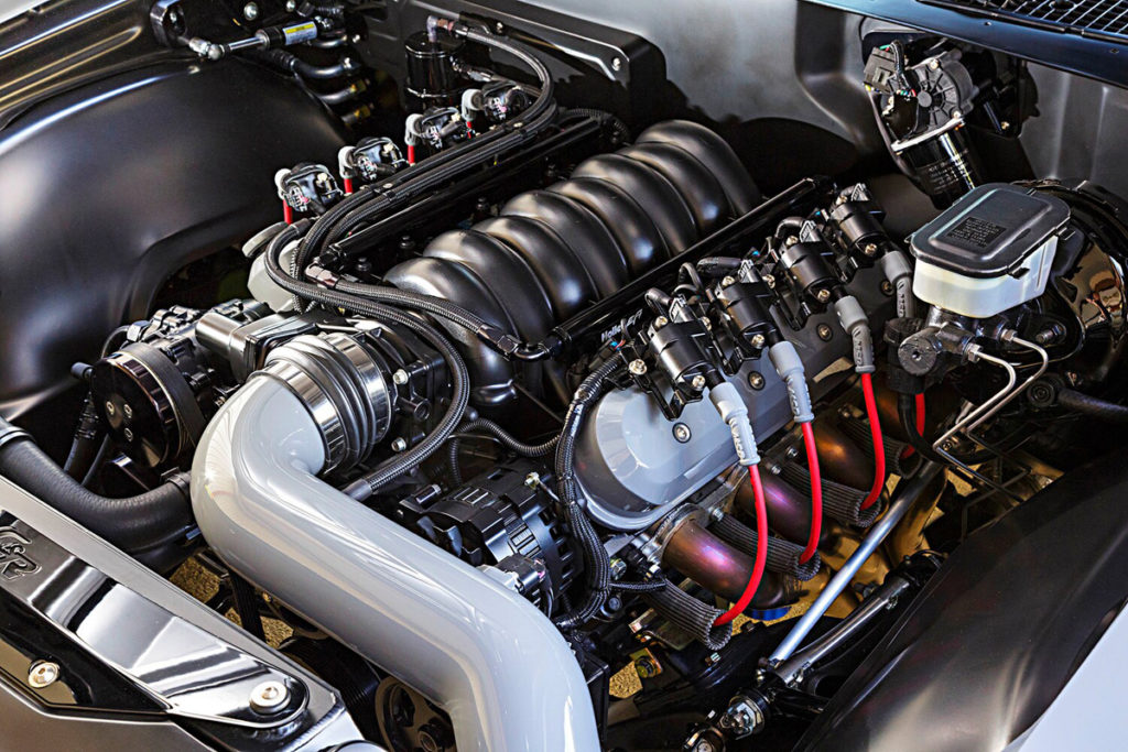 Custom 1970 LS3 Chevelle motor built by Goolsby Customs