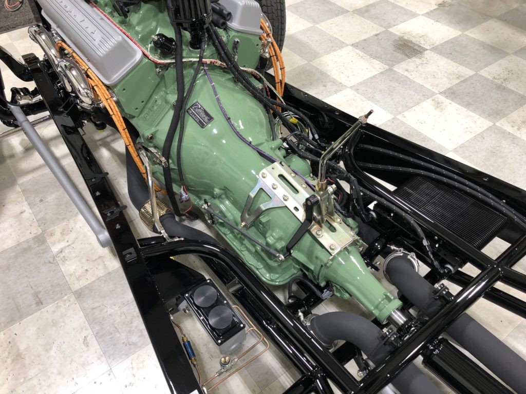 1932 Ford Tudor Sedan 5th Avenue Special frame and engine