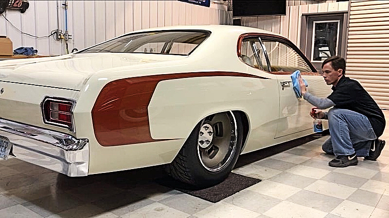 Griots Garage car care products and Goolsby Customs