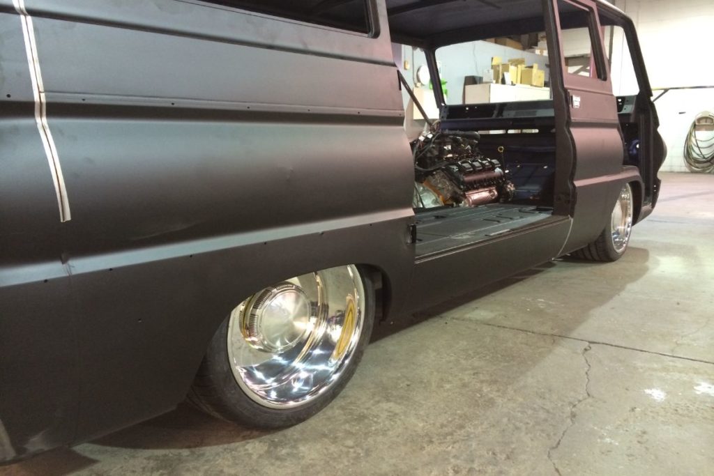 Custom 1969 Dodge A 108 Hemi Van build Epoxy