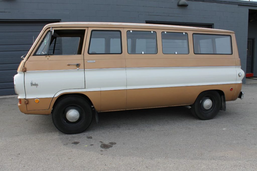 Custom 1969 Dodge A 108 Hemi Van build all stock survivor