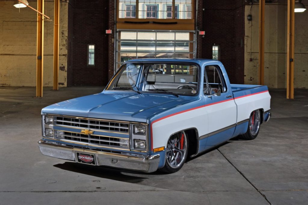 Goodguys Custom LT1 1986 Chevy C10 Giveaway Squarebody built by Goolsby Customs
