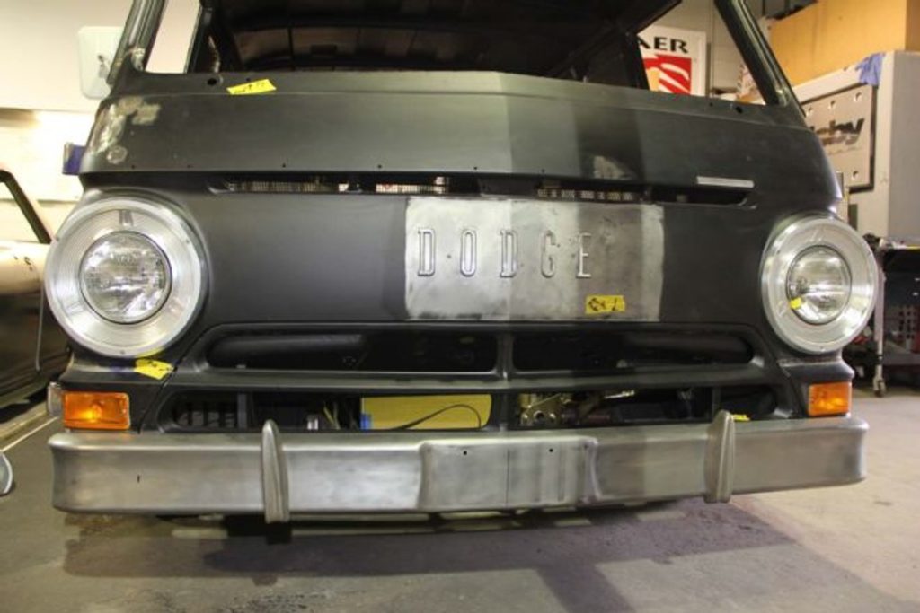 Custom 1969 Dodge A 108 Hemi Van build fabrication work
