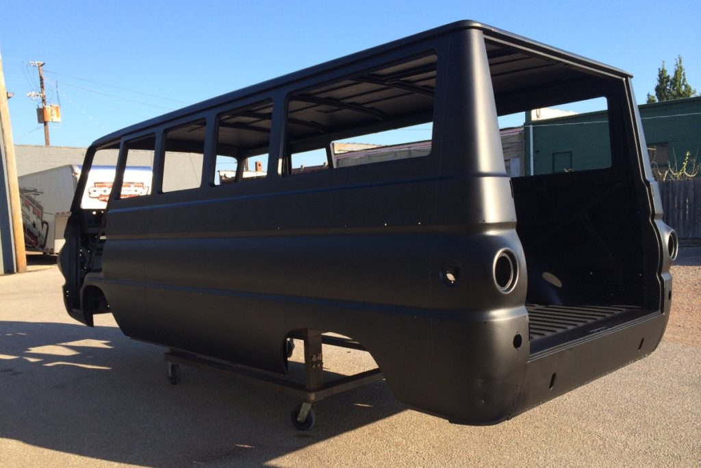 Custom 1969 Dodge A 108 Hemi Van build Epoxy