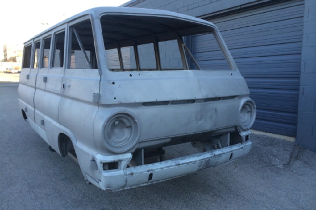 Custom 1969 Dodge A 108 Hemi Van build Epoxy