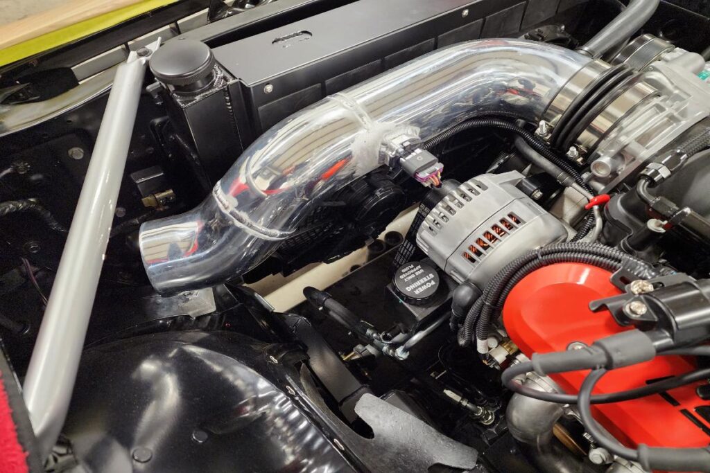 Black 1969 SS Camaro 454 LSX protouring restomod classic muscle car
